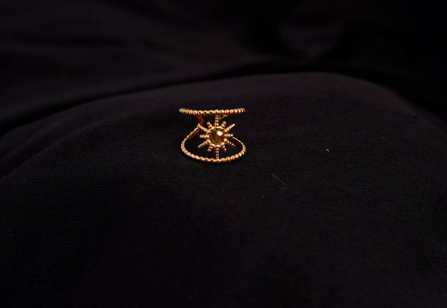 Smara Sunburst Open Ring