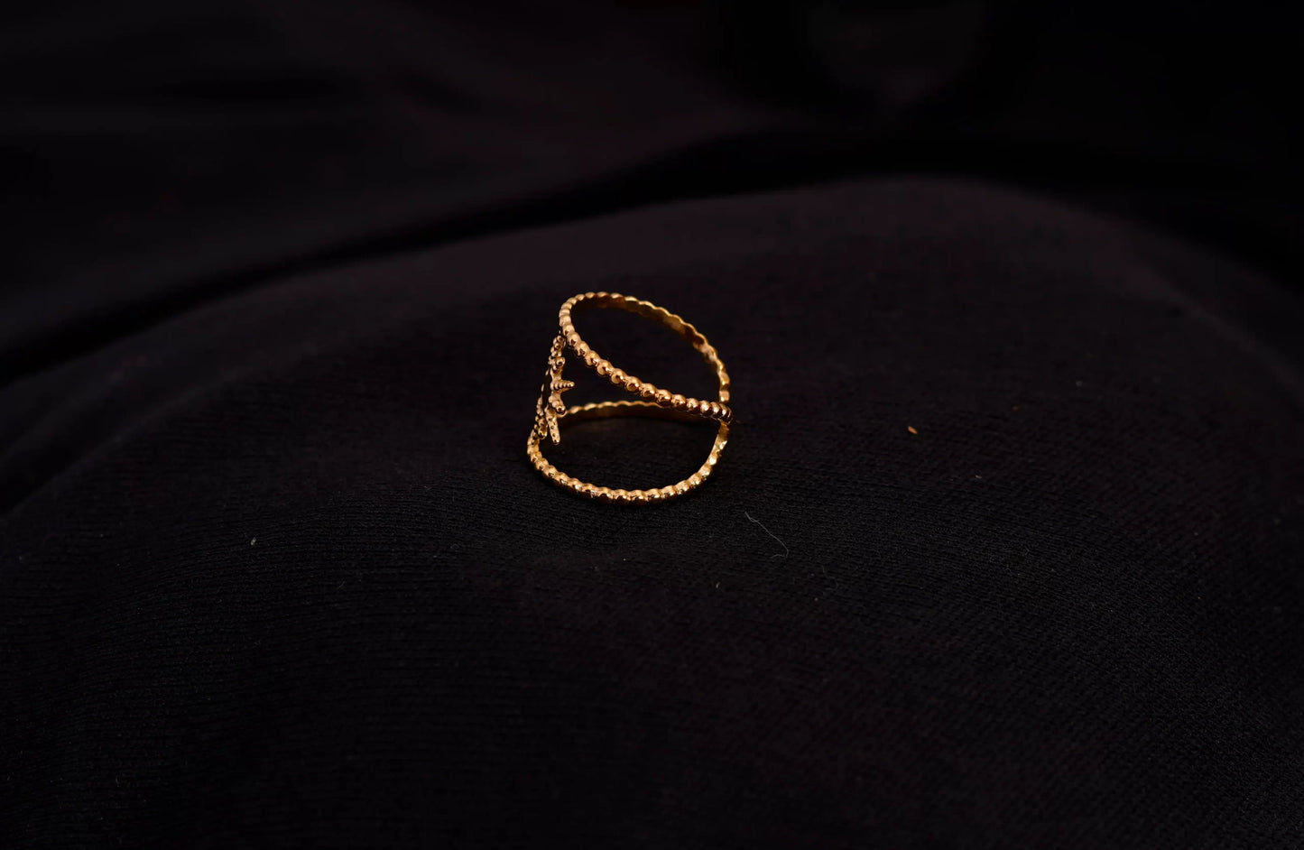Smara Sunburst Open Ring