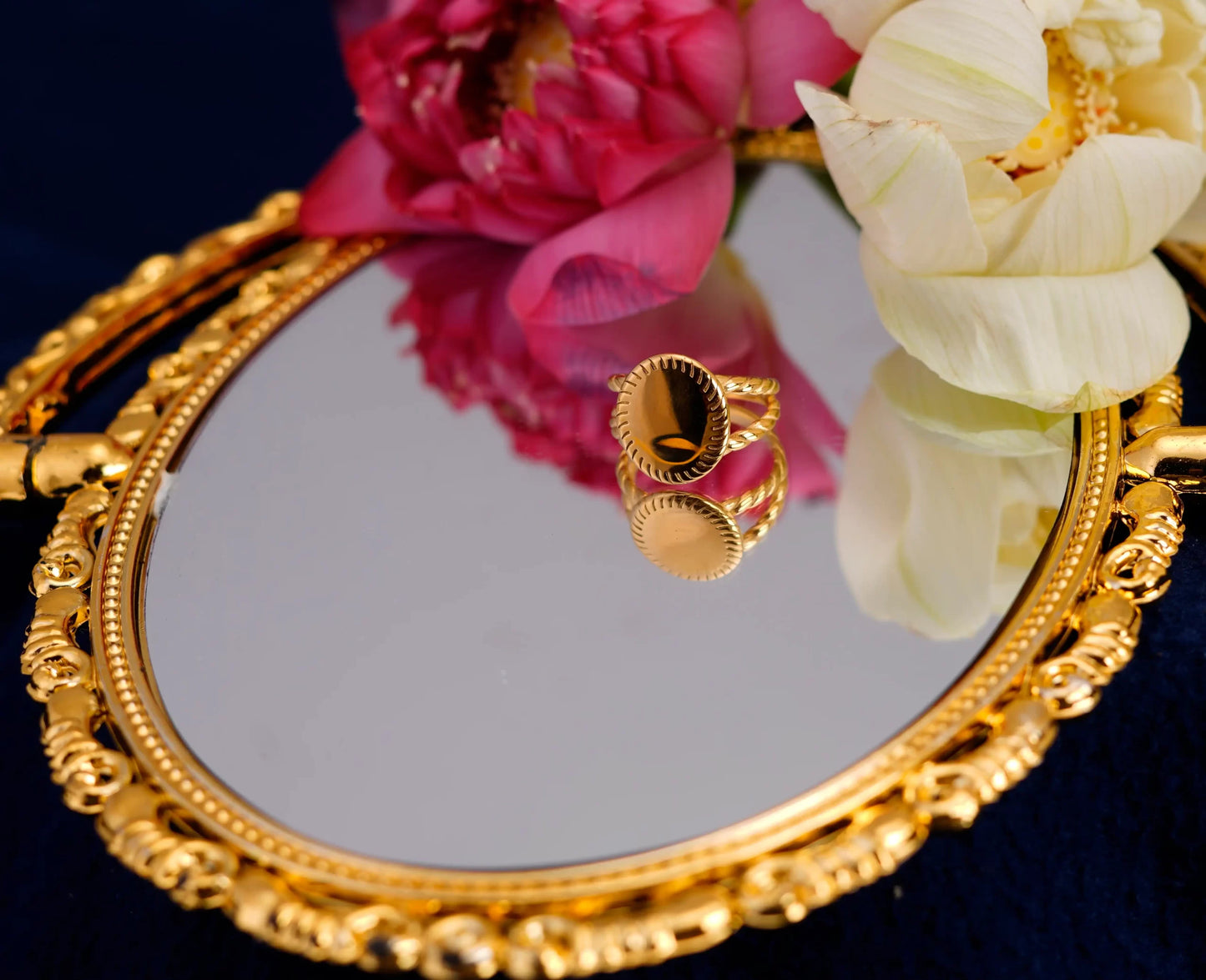 Smara Fashion Gold Plated Ring