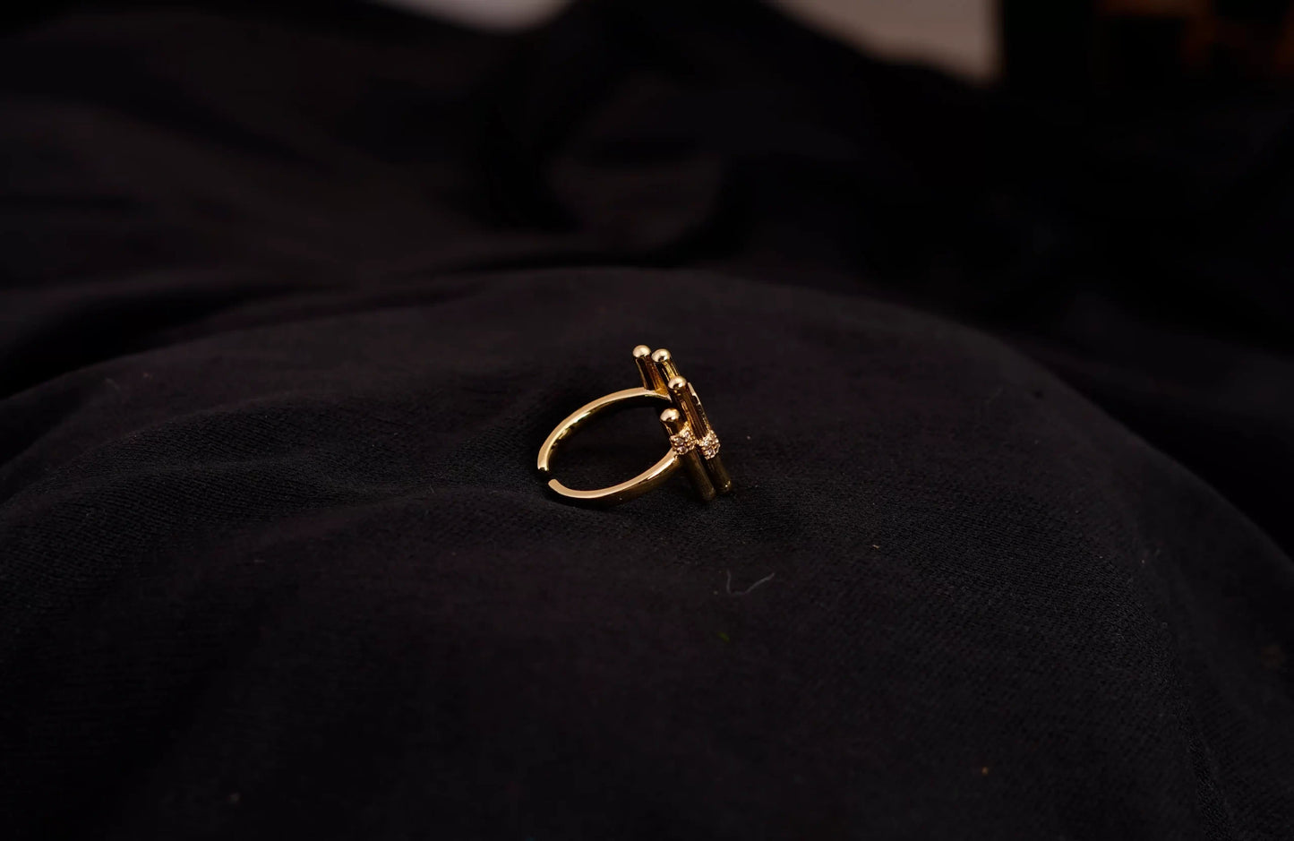 Smara Irregular Geometric Ring