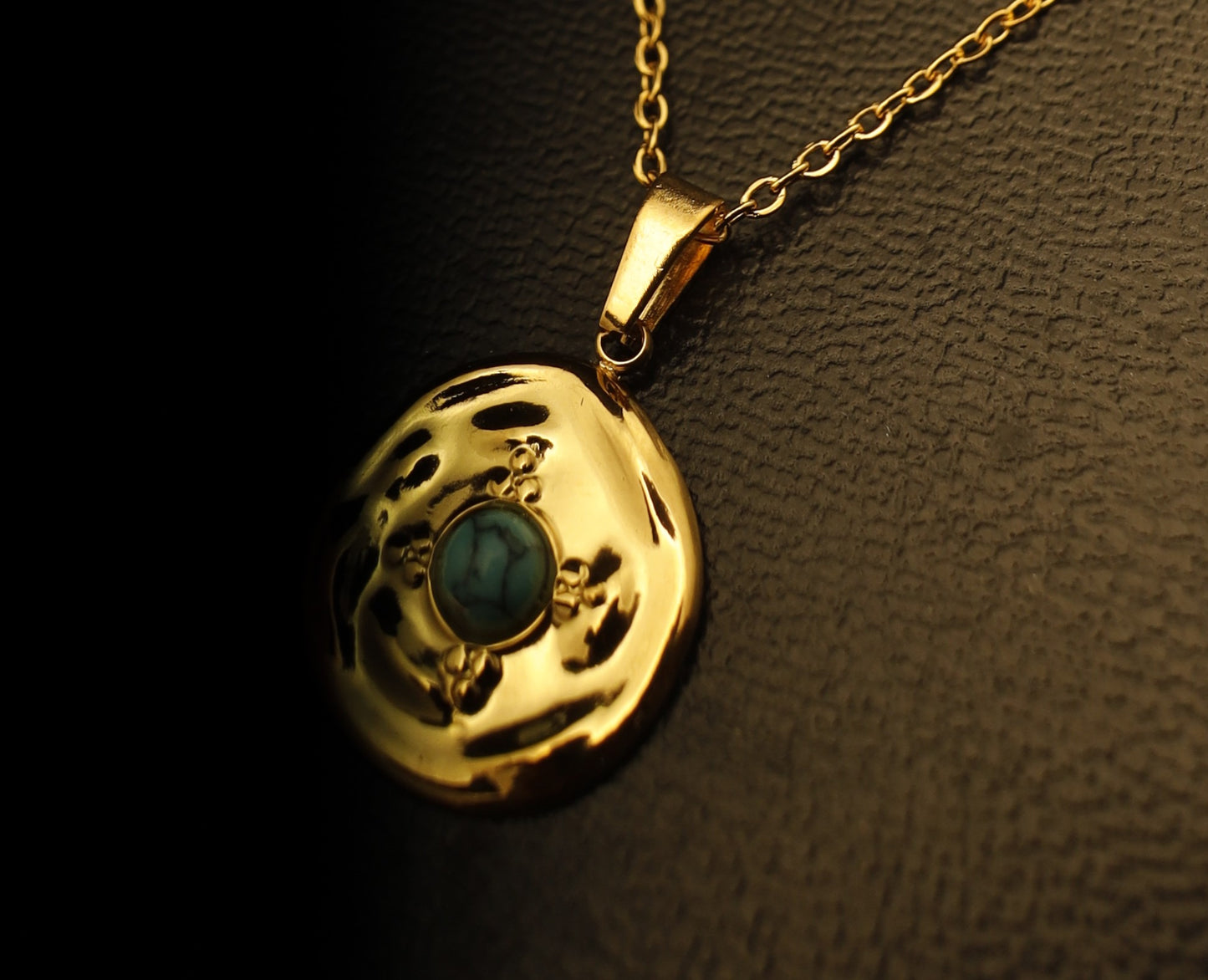 Smara Turquoise Charm Pendant