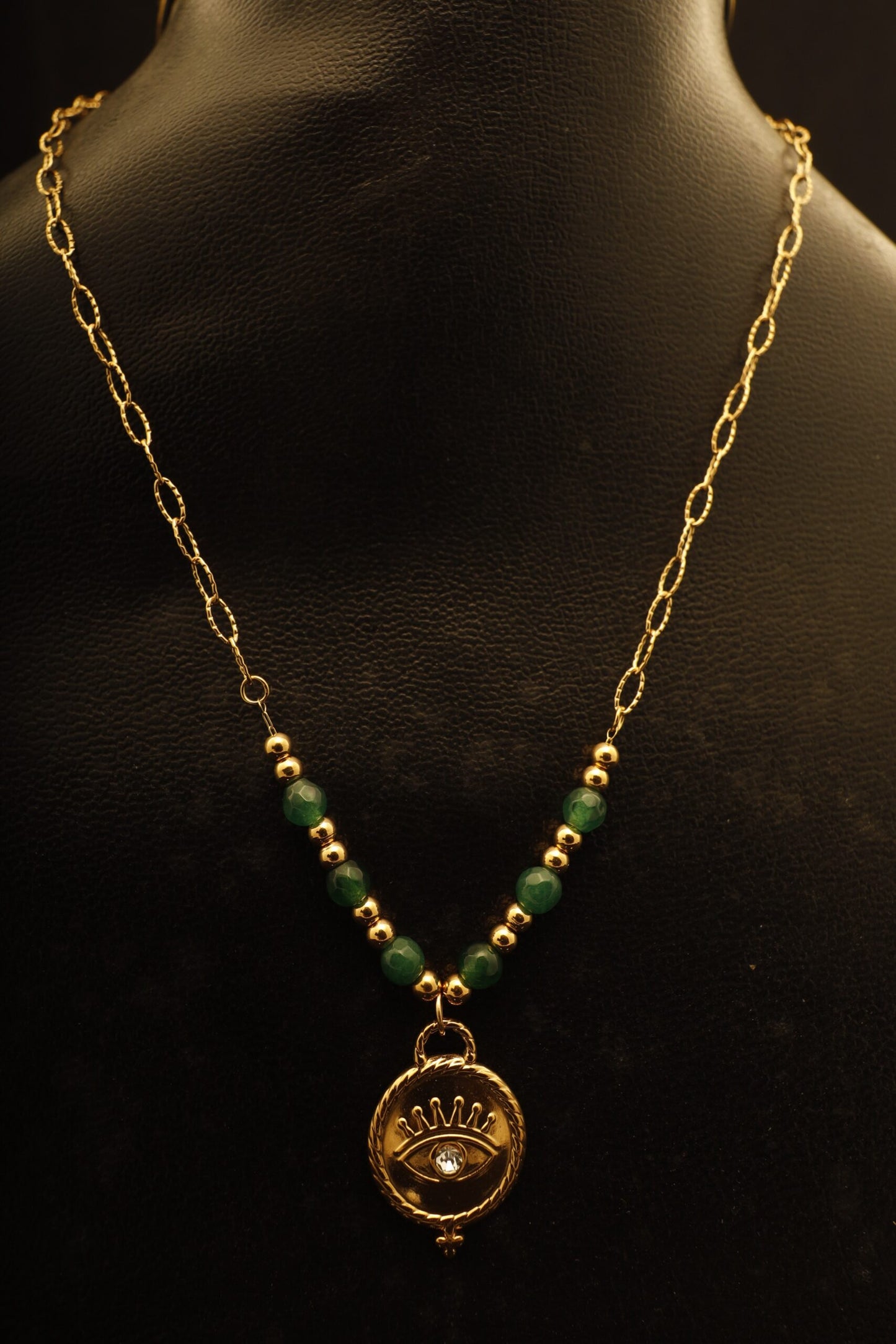 Smara Evil eye beaded Necklace