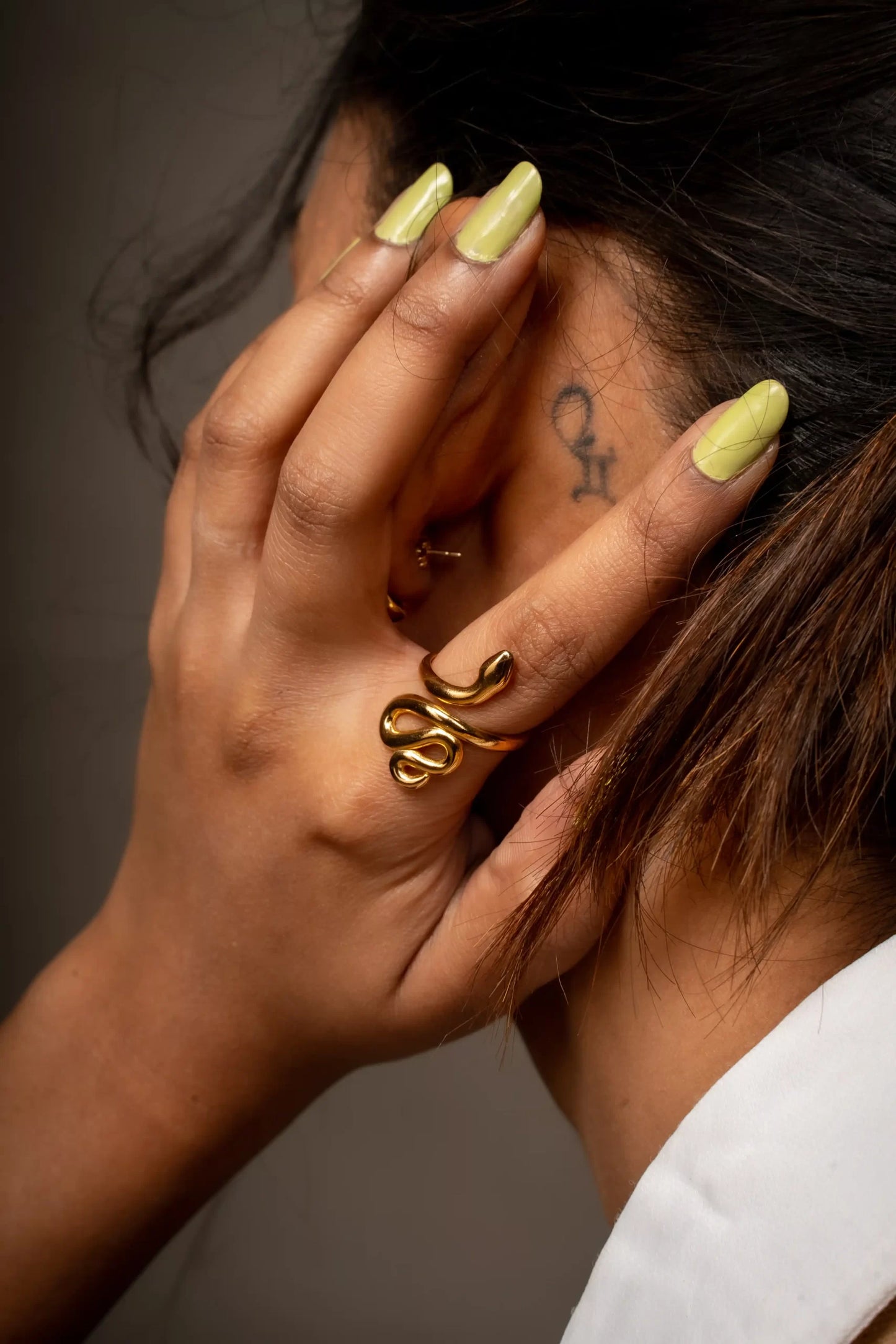 Smara Mini Snake Ring
