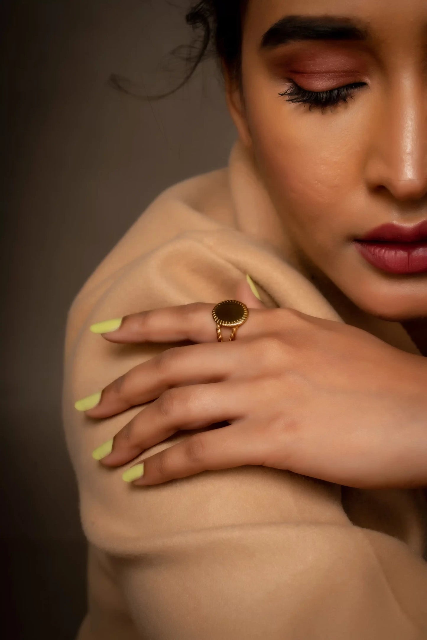 Smara Fashion Gold Plated Ring