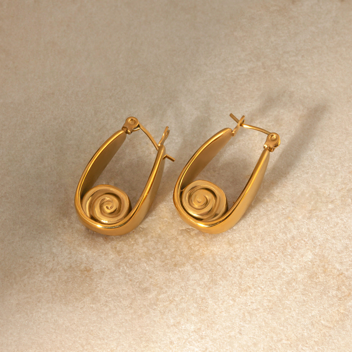 Smara Threaded Hoop Earrings