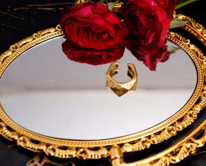Smara Smiley Open Ring