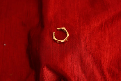 Smara Smiley Open Ring