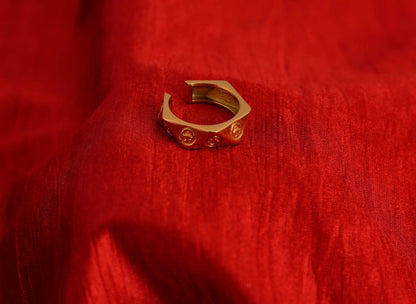 Smara Smiley Open Ring
