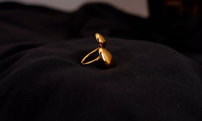 Smara Vougish Glossy Geometric Ring