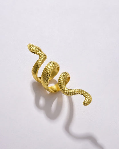 Smara Snake Open Ring