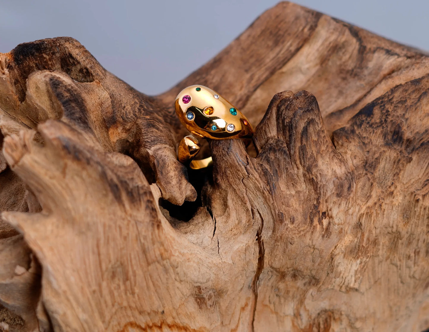 Smara Multi-Couloured Gemstone Ring