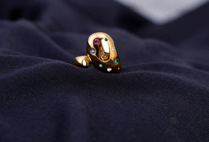 Smara Multi-Couloured Gemstone Ring