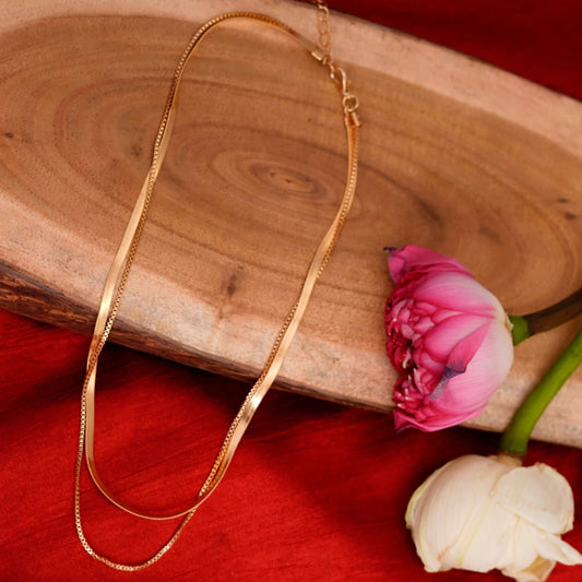 Smara Snake double layered Necklace
