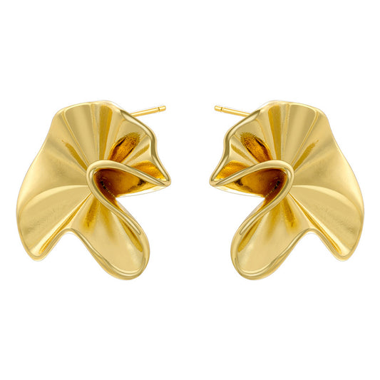 Smara Pleated Earrings