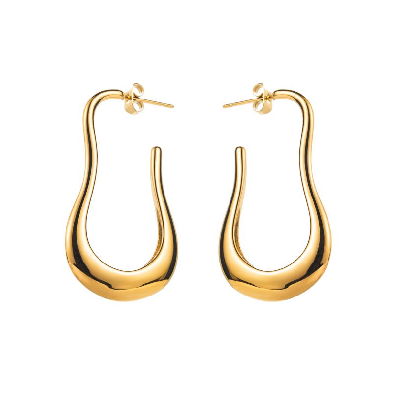 Smara Irregular U-Shaped Earrings