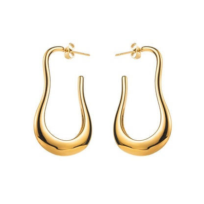 Smara Irregular U-Shaped Earrings