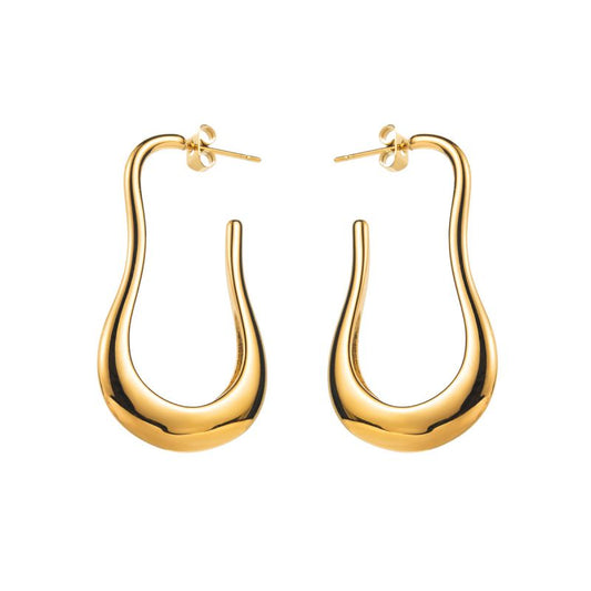 Smara Irregular U-Shaped Earrings