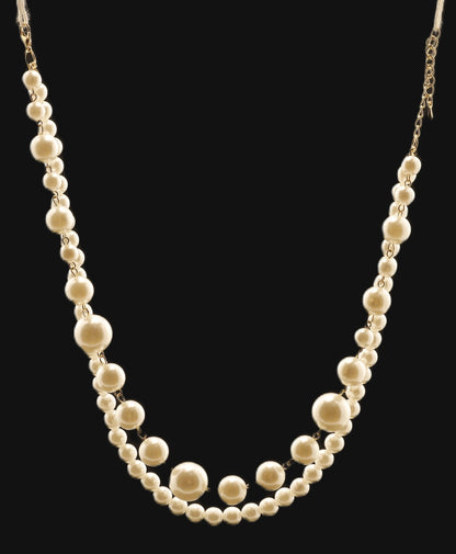 Smara Double Layered Pearl Necklace