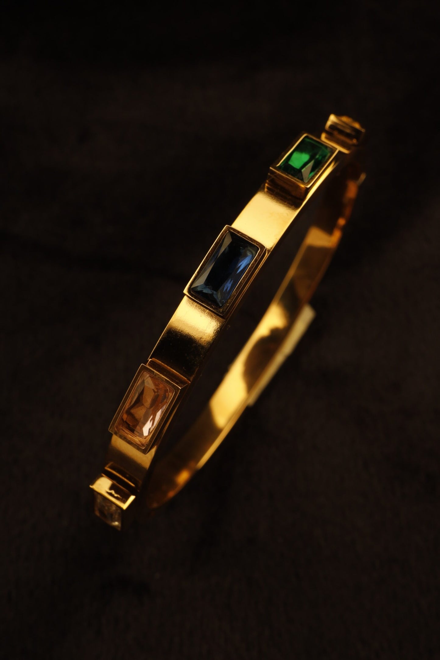 Smara Exclusive cubic zirconia Bangle (Multi-Coloured)