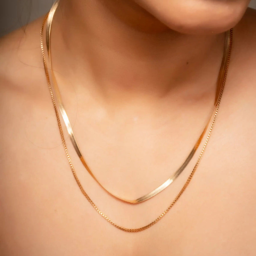 Smara Snake double layered Necklace
