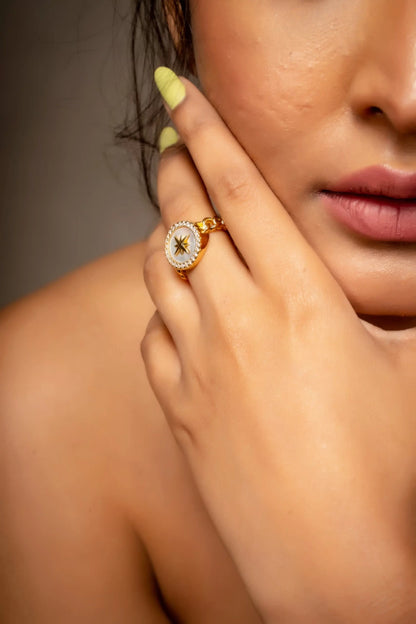 Smara Starburst Ring
