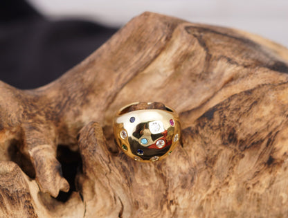 Smara Multi-Couloured Gemstone Ring