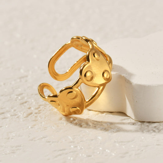 Smara Heart Open Ring