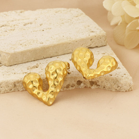 Smara Love Textured Earrings