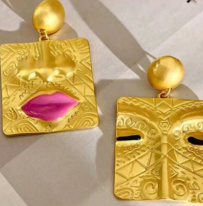 Smara Egyptian art Earrings